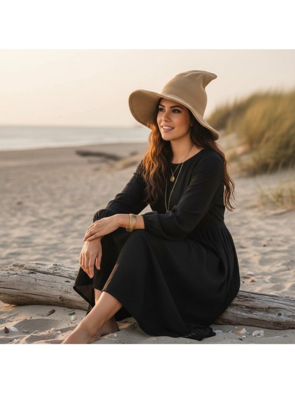 The Witches' Quest Classic Pointed Brim Hat
